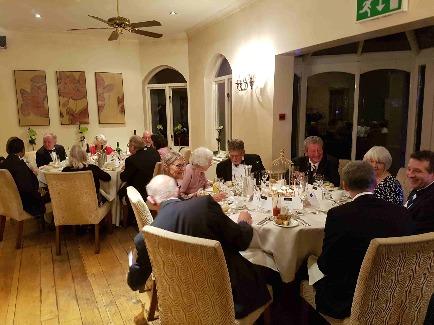 OBA Annual Dinner On 20 th October 2017 the School welcomed back over 100 Old Bancroftians to the 111 th Annual Dinner held in the Dining Hall.