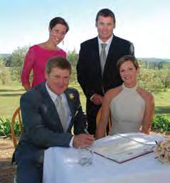 Elisabeth and John live in Melbourne where John works as a Westpac Bank Manager. DUNN, Michael (Scots Class of 92) married Jackie Fraser in December 2011 in the Barossa.