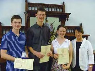 The Scots School Albury Outstanding Individual Results Scots Medal & DUX of Year 12 Luke Wilson Scots Medal for highest Australian Tertiary Admission Rank (ATAR) 99.