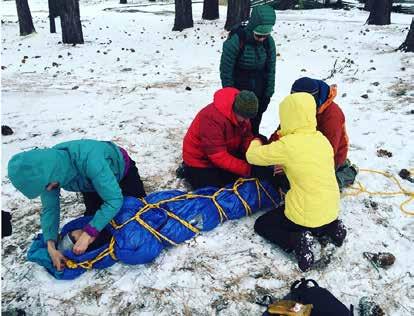 Advanced Wilderness Life Support (AWLS) course. Dr. Caudell has been the course director and Dr. Haston an instructor since winter 2016.