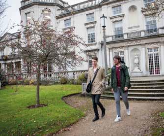 Our campus The University of Roehampton has its roots in the traditions of its four colleges Digby Stuart, Froebel, Southlands and Whitelands which were all formed in the 19th century.