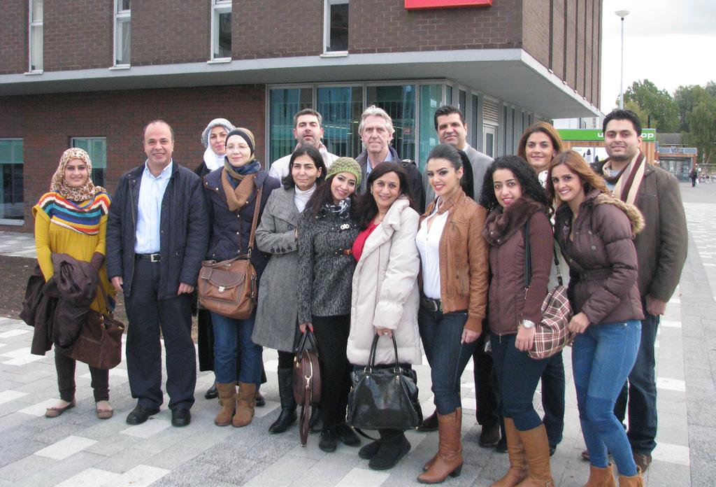 Page 19 Second group of Lebanese scholars joins the Business School s DBA A second group of doctoral students from the Lebanon came together at the Business School in the autumn.