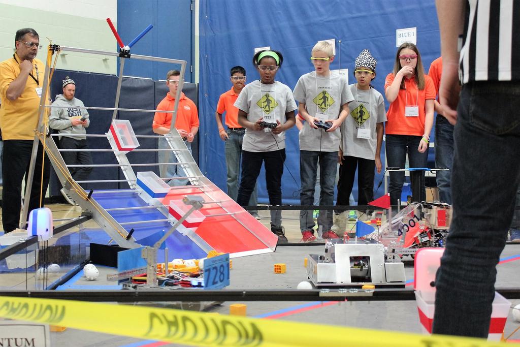 COLUMBIA ACADEMY Page 3 Robotics Team Heading to State The Lion King, JR in December! Columbia Academy hosted the regional 6-12 Robotics First competition on January 9th.