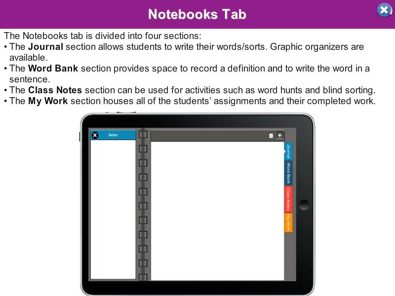 Notebooks Tab Copyright 2017 by Pearson