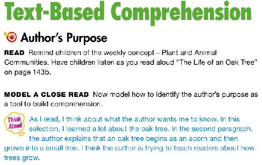 After the Get Ready to Read lessons, you will teach the skills students need to Read and Comprehend a variety of texts.