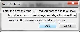 For more information about using feeds, see the online help for your Internet browser or RSS reader application.