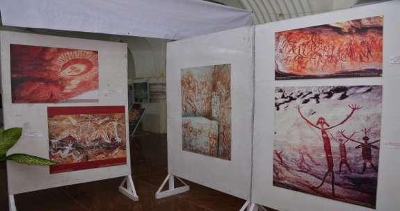 Mobile Exhibition on the World of Rock Art At SangeethaMahal, Palace Comp lex,