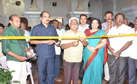 Inauguration of the exhibition by