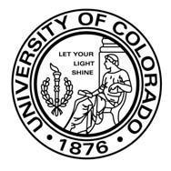University of Colorado Denver Department of Computer Science and Engineering Computer Science Bachelor of Science Handbook Rules of the program leading to a Bachelor of Science in Computer Science