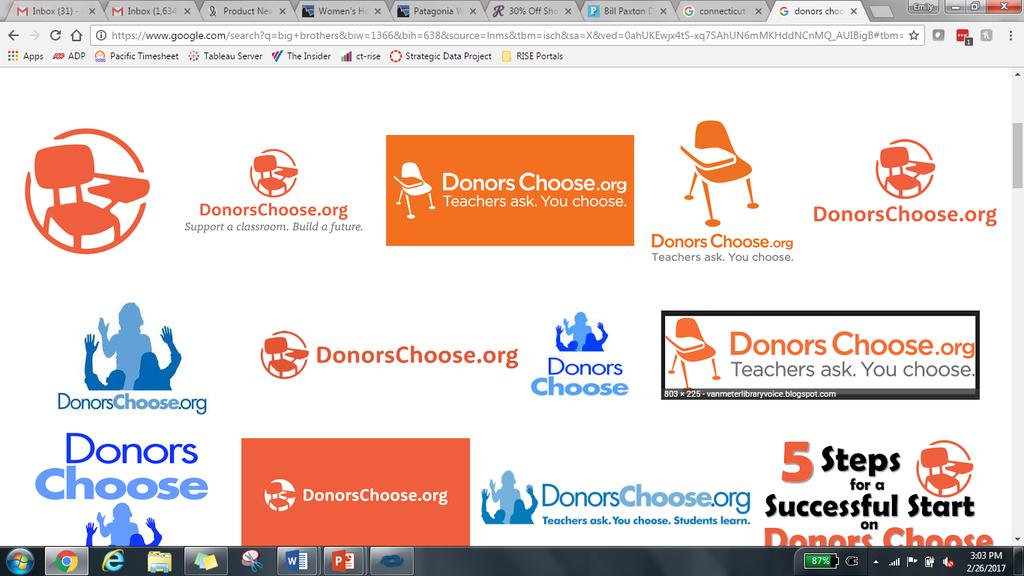 DonorsChoose.org empowers public school teachers to request much-needed materials and experiences for their students.