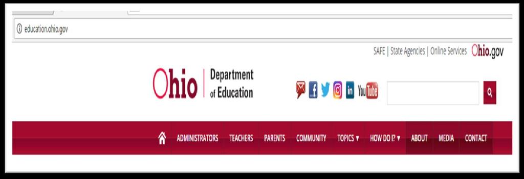 LOGGING ONTO THE SAFE ACCOUNT Parents can access the Funding Application through the Ohio Department of Education s Web-secure portal known as SAFE (Secure Applications for Enterprise).