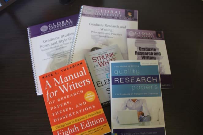 3. Applying research techniques. The study guide provides the opportunity for students to refine and develop research techniques. 4. Writing.