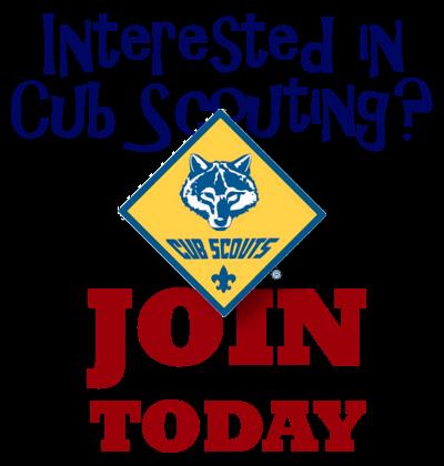 Come join Pack 206 for