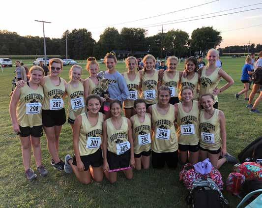The girls cross country team finished in first place in their first two invitationals.