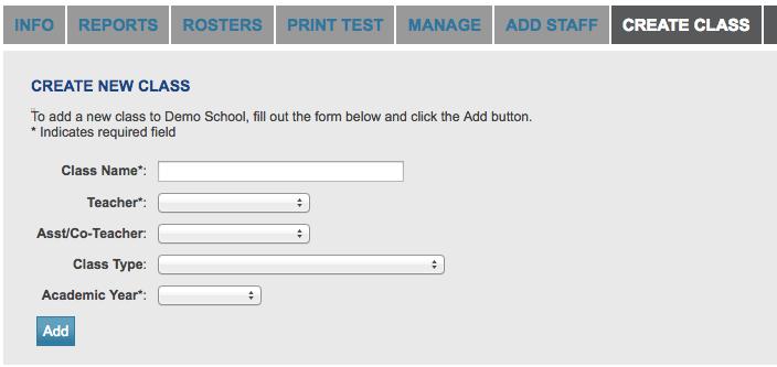 Create your class 1) Click the + button next to NYC Schools 2) Click your school name 3) Click the Create Class tab 4) Create your Class Name (eg: Smith