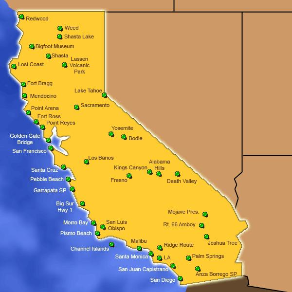 City of Bakersfield, CA Two hours or under 200 km drive to: Los Angeles, Hollywood, and The Beach Also close to: San