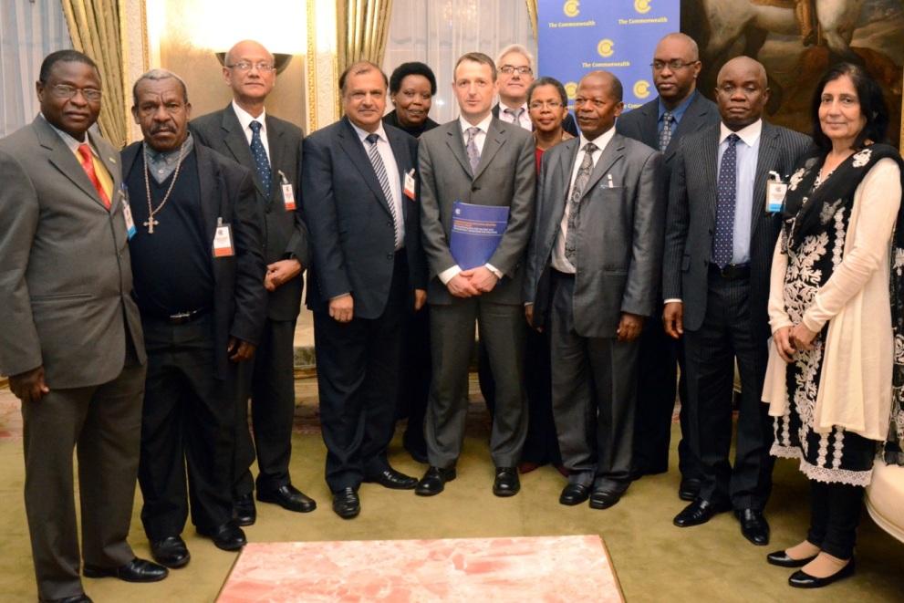 2. Commonwealth Ministerial Working Group on Post-2015 Development Framework for Education Commonwealth Ministers of Education met in London in December 2012 and developed recommendations for