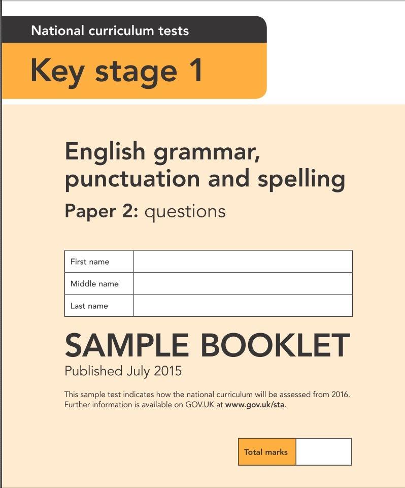 SPaG (Spelling, Punctuation and Grammar) The children complete this over 2 papers. The first paper will look at 20 spellings, all worth one mark each.