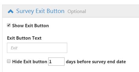 Survey Layout - A header is added to every evaluation with general information about the course and department giving the evaluation.