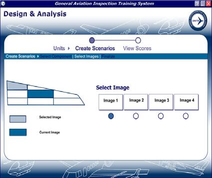 The Design and Analysis module enables the instructor to customize the training program to suit individual training needs.