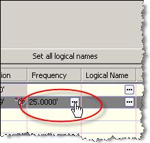 If the Frequency is set rather high, you can modify it by selecting the picker (Figure 4.
