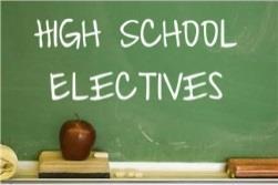 Additional Elective Classes: Academic Decathlon Fashion Library Practice Advanced Band Foods and Nutrition Music History Advanced Orchestra Game Design Peer Counseling Afro-American Studies Graphic
