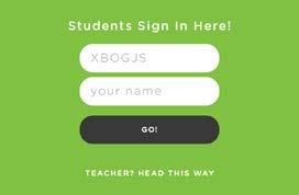 Students don t need to create an account to use the app.