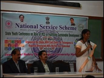 NSS - National Service Scheme Date: 22,23/Mar/2018 Opportunities don't often come along. So, when they do, you have to grab them.