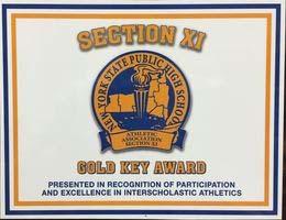 Suffix County, New York GOLD KEY Award The Gold Key Award is the highest honor in Section XI (Suffolk County; NY) that an athlete can receive for sports participation.