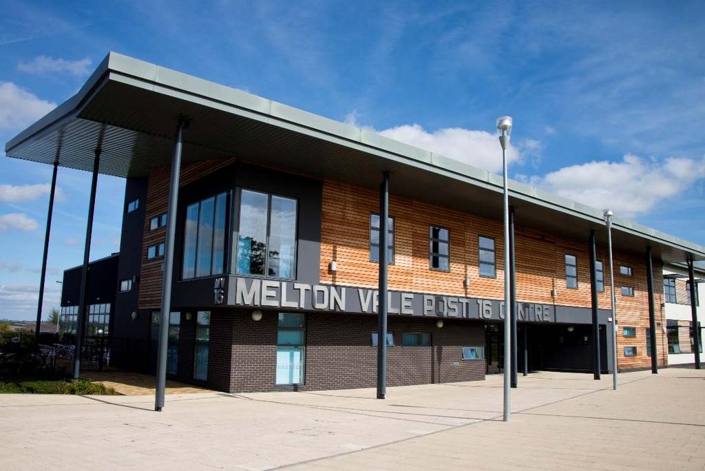 MELTON VALE SIXTH FORM COLLEGE EXAMS: 01664 504761