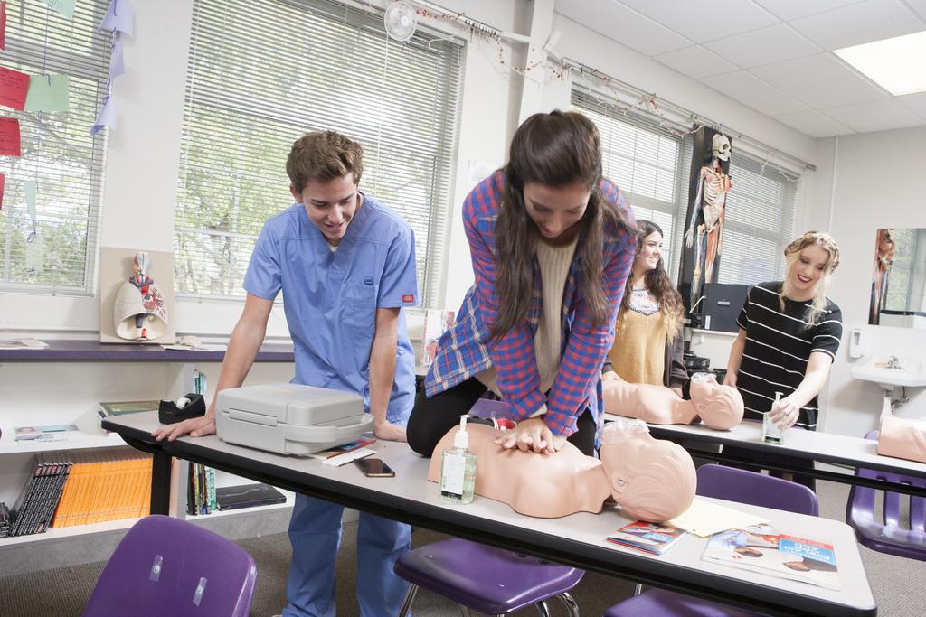 MEDICAL SCIENCES PATHWAY at Shasta High School EARN YOUR CERTIFICATION IN: AHA CRP/AED/1 ST AID FOR HEALTHCARE PROVIDER