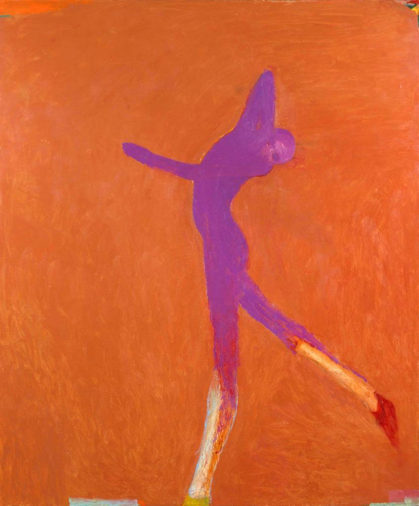 Nathan Oliveira s Cobalt Dancer (2001).