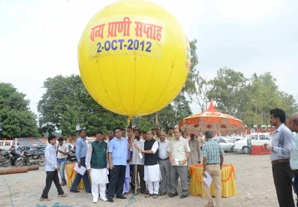 Wild life week (2 nd Oct. to 9 th Oct. 2012) was celebrated throughout Bihar State by the Environment & Forest Department.