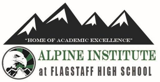 Three Levels of Distinction Alpine Institute Diploma AP Academy Diploma AP Academy Distinguished Scholar Take at least four of the designated courses; with at least one in a science and one elective