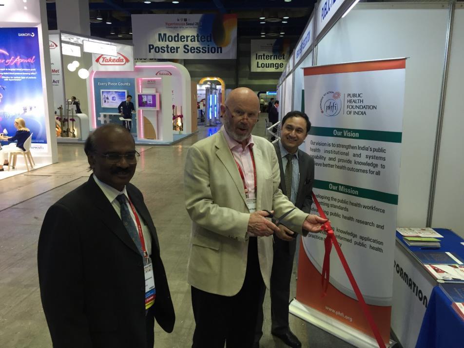 PHFI Exhibition stall at ISH, Seoul, inaugurated by