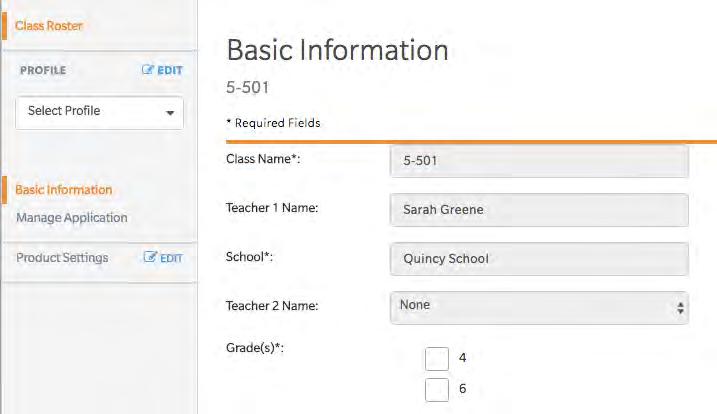 To add a class in HMH Teacher Central: Click the Class pull-down menu, then click Add a Class to open a blank