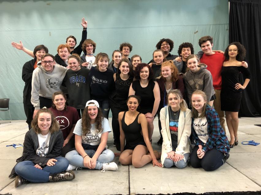 HUGE shout out to those theatre students who attended the State Thespian