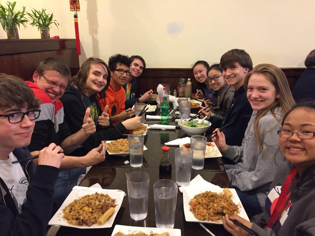 WOW!! These Mandarin students took FULL ADVANTAGE of some amazing and authentic Chinese cuisine (and ordered in Mandarin) on their field trip today!