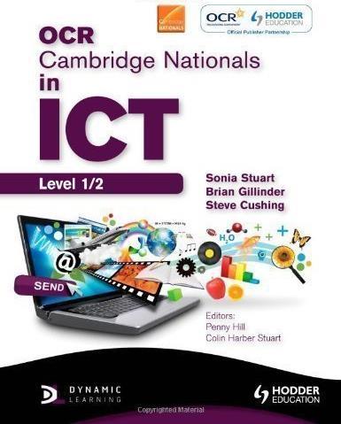 Supporting progress in GCSE level ICT - Cambridge Nationals ICT Level 1 The everyday use of ICT, from PCs to smartphones, impacts all of our lives.