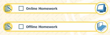 To do offline homework, you need your Personal Academic Notebook. To access the PAN: 1. Click the Tools button. 2. Select Personal Academic Notebook. 3. Locate the lesson number for each concept. 4.