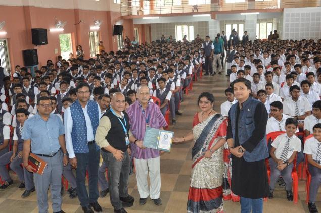 A total of 2077 students participated in the event.