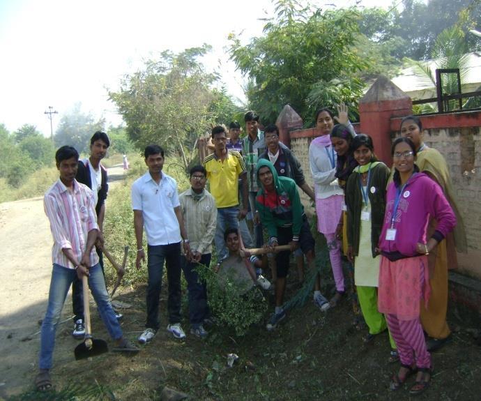 Tree Plantation in village Social Awareness Programme: Social programmes are organised in the camp period as per