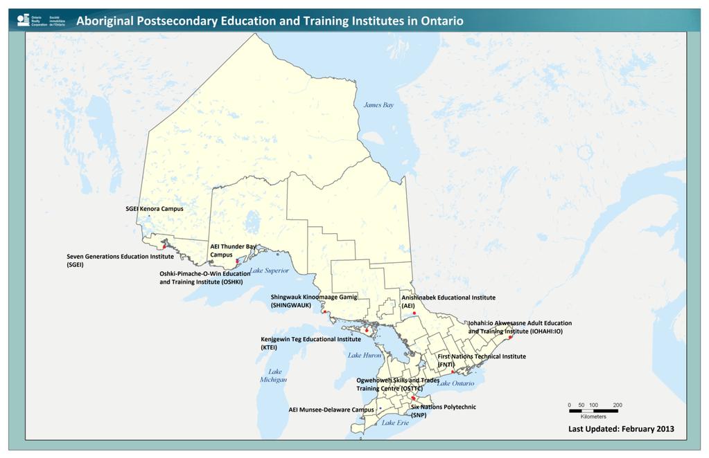 to postsecondary education opportunities and ensuring success of Indigenous learners Partnership