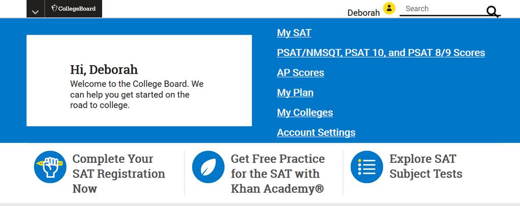 Student Online Scores and Reports Students will be able to see all