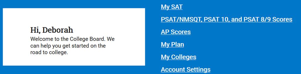 How Do I Access My Online PSAT or SAT Scores and Reports? Anthony 1.