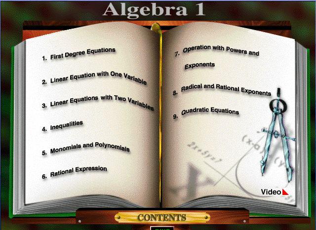 Example of a software called Math Master Here is a example of a software called Math Master.