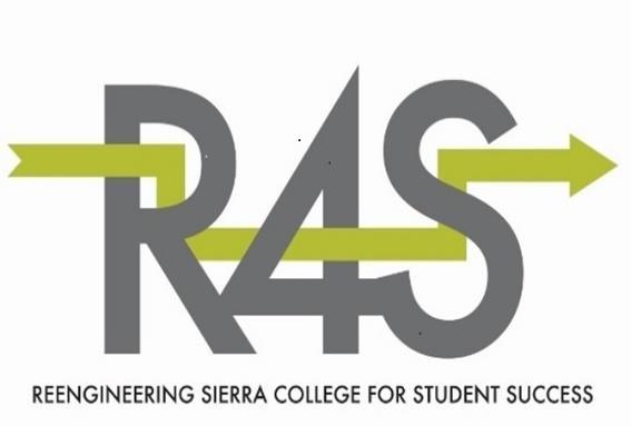 Re-Engineering Sierra for Student Success October 15 R4S Task Force Formed with 2-Year re-assignments 2 FT deans student services and instruction 15 instructional and counseling