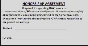 Complete Alternate Classes section: Choose two year-long courses or four semester-long courses as