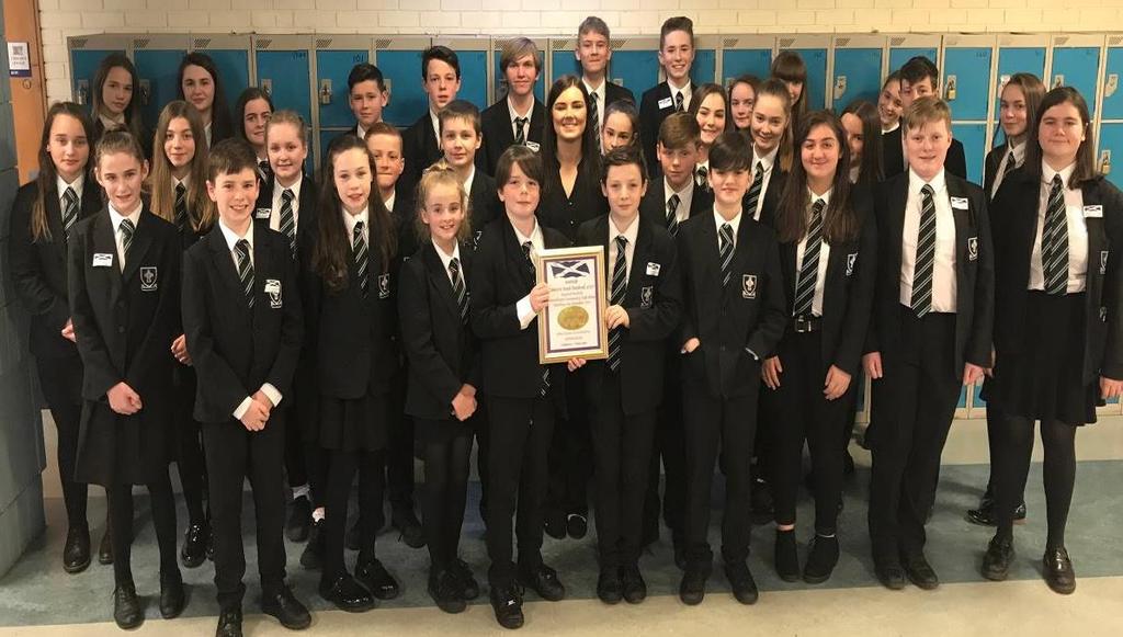 JUNIOR BAND MARCH INTO THE FINALS On Saturday the 2 nd of December 2017, the Junior Band were the first group from Holy Cross High School Music Department to compete in the Scottish Concert Band