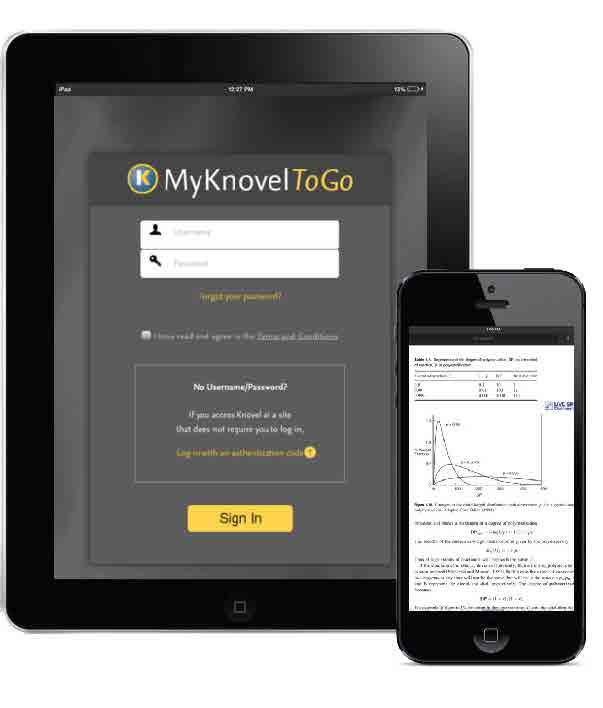 How Knovel delivers Continuous access: Access answers anywhere Knovel is designed for using information.